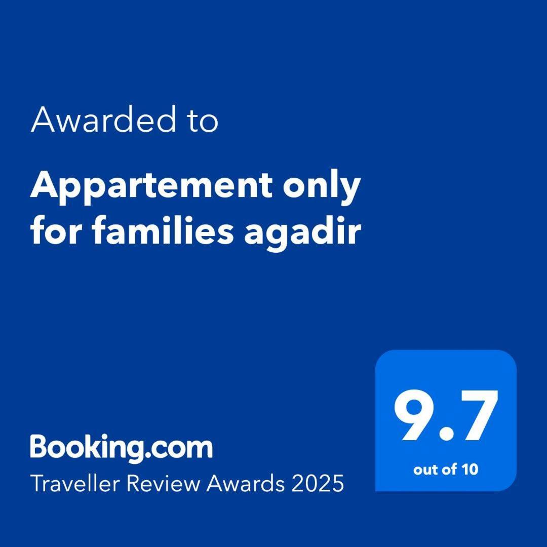 Appartement Only For Families Agadir Exterior foto